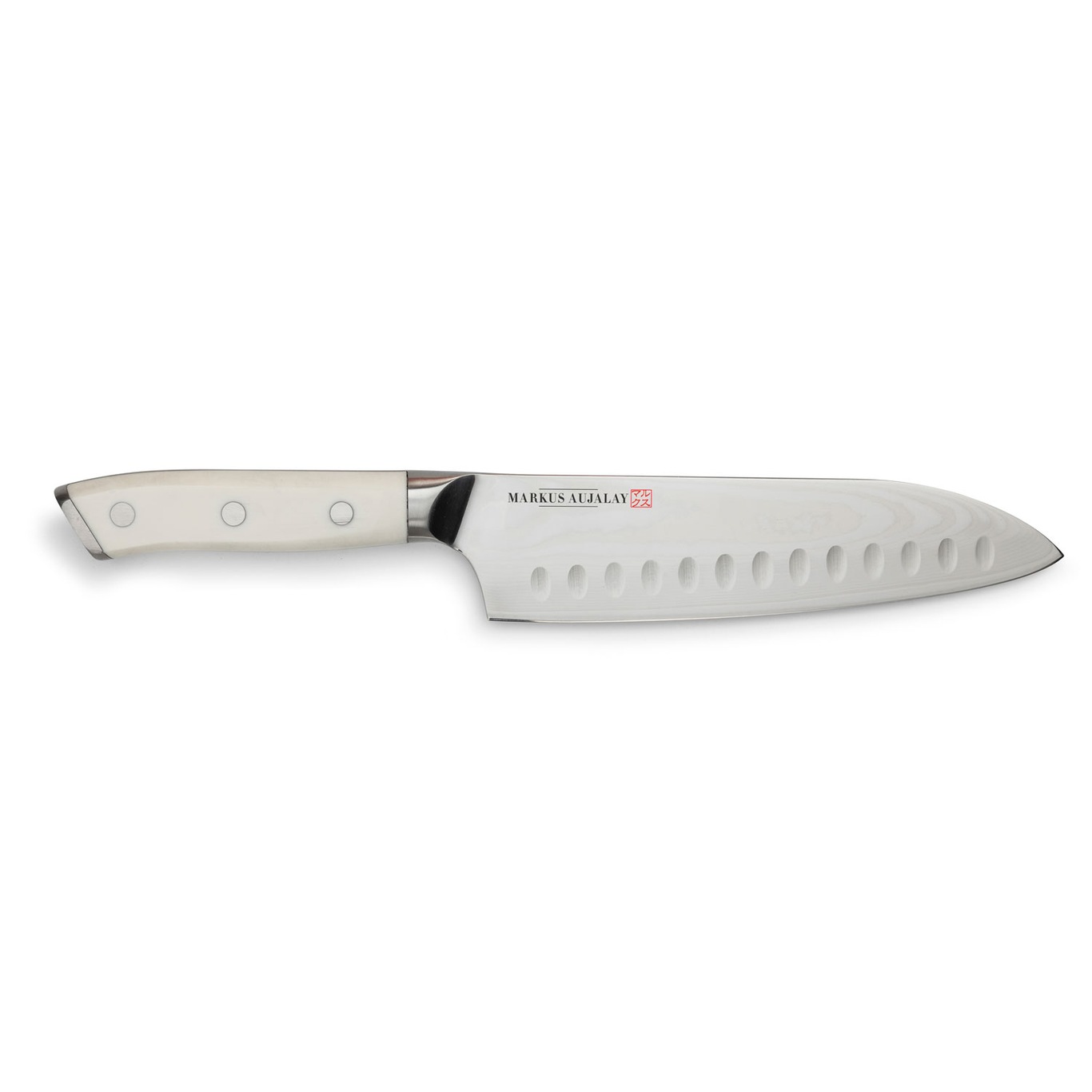 Markus Damaskus Japansk Kokkekniv, 30 cm