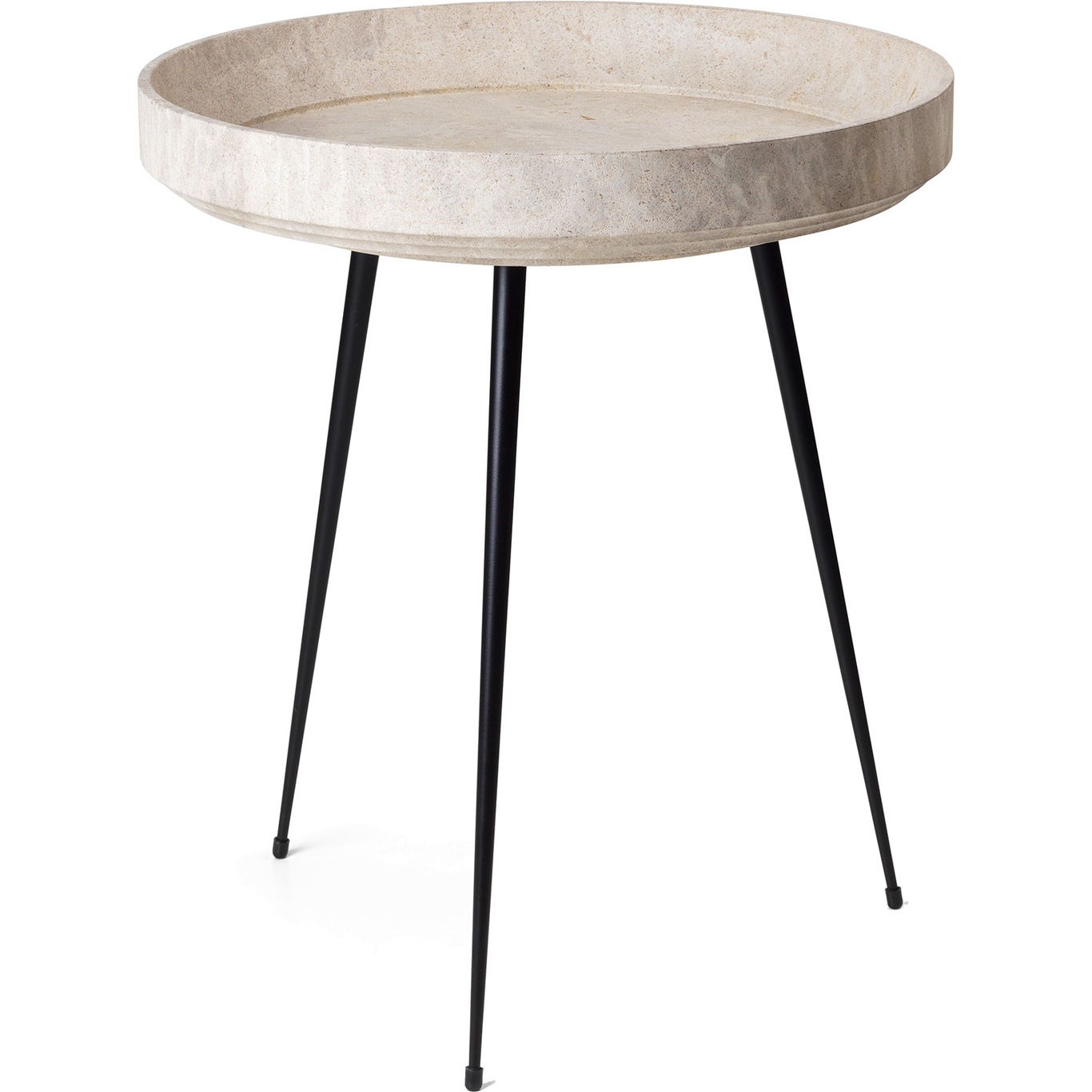 Bowl Sofabord Medium Ø 46 cm, Wood Waste Grey