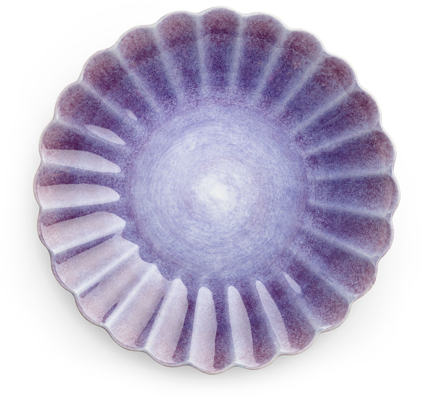 Oyster Tallerken, Violet, 20 cm