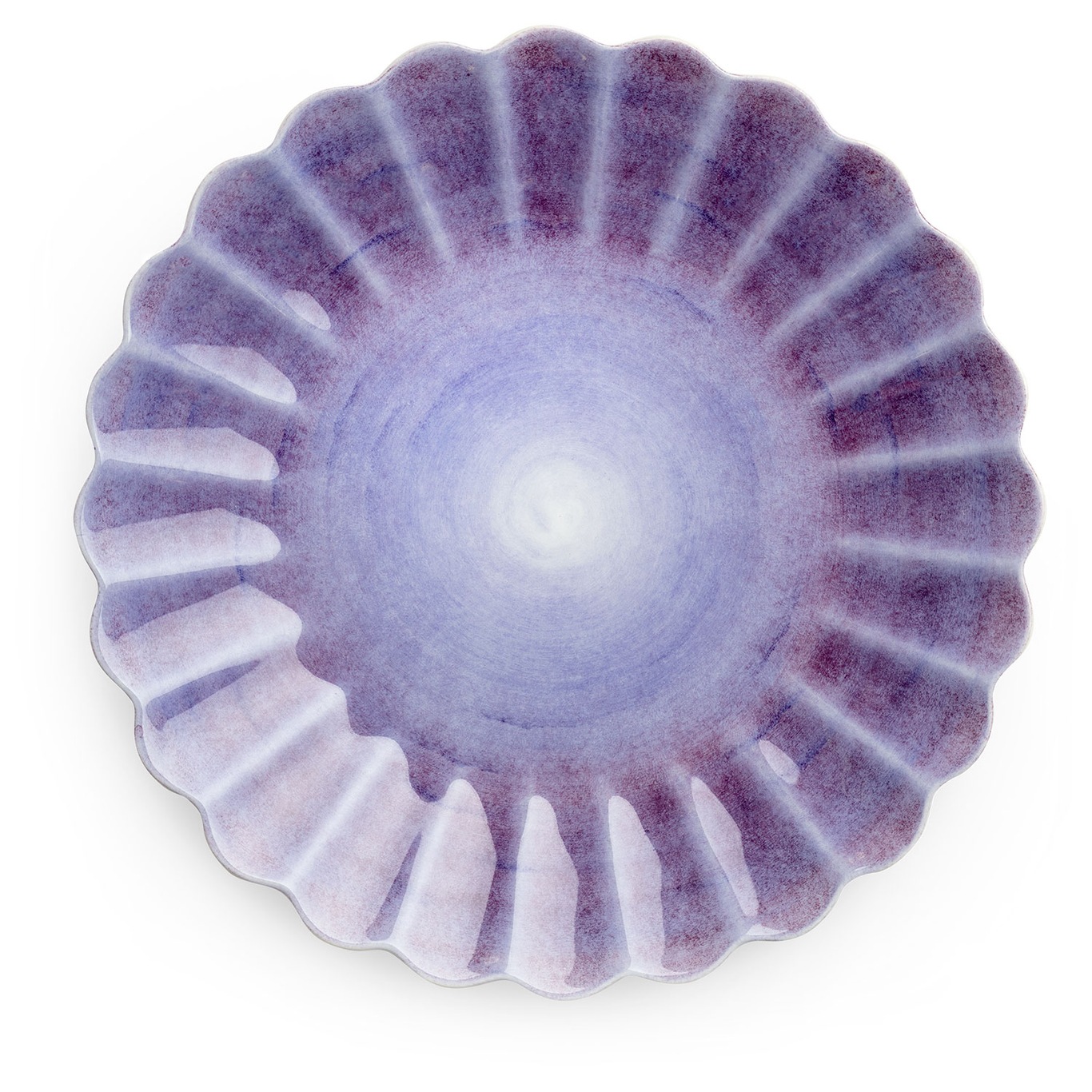 Oyster Tallerken, Violet, 28 cm