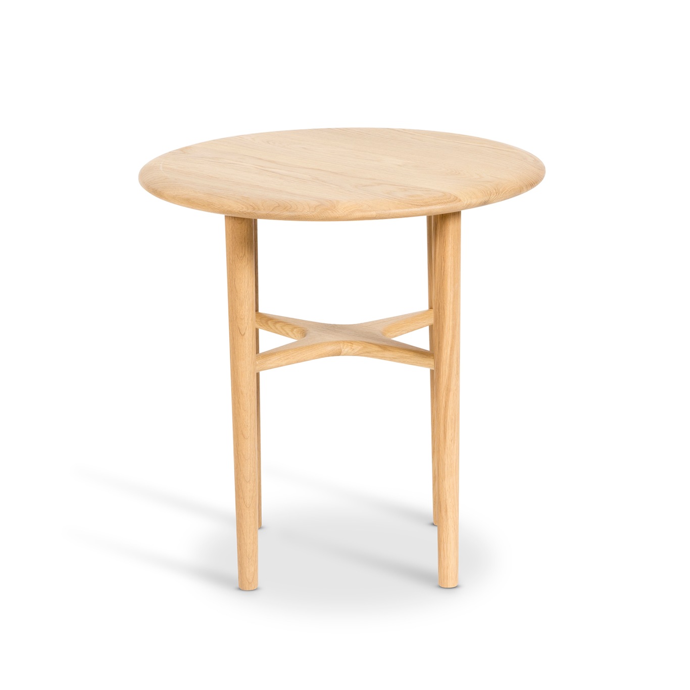 Crest Side Table 50 cm, Clear Oak