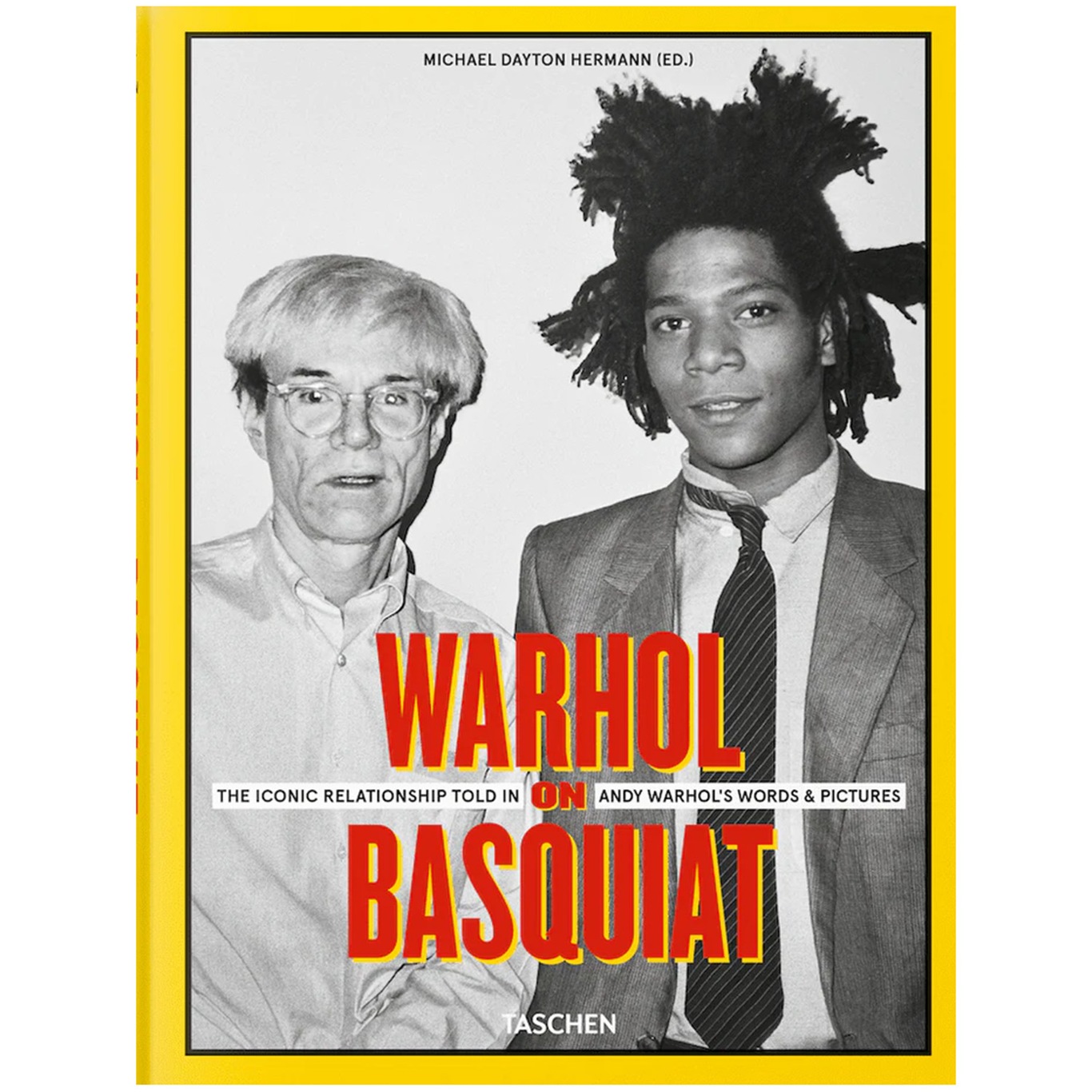 Warhol on Basquiat Bog