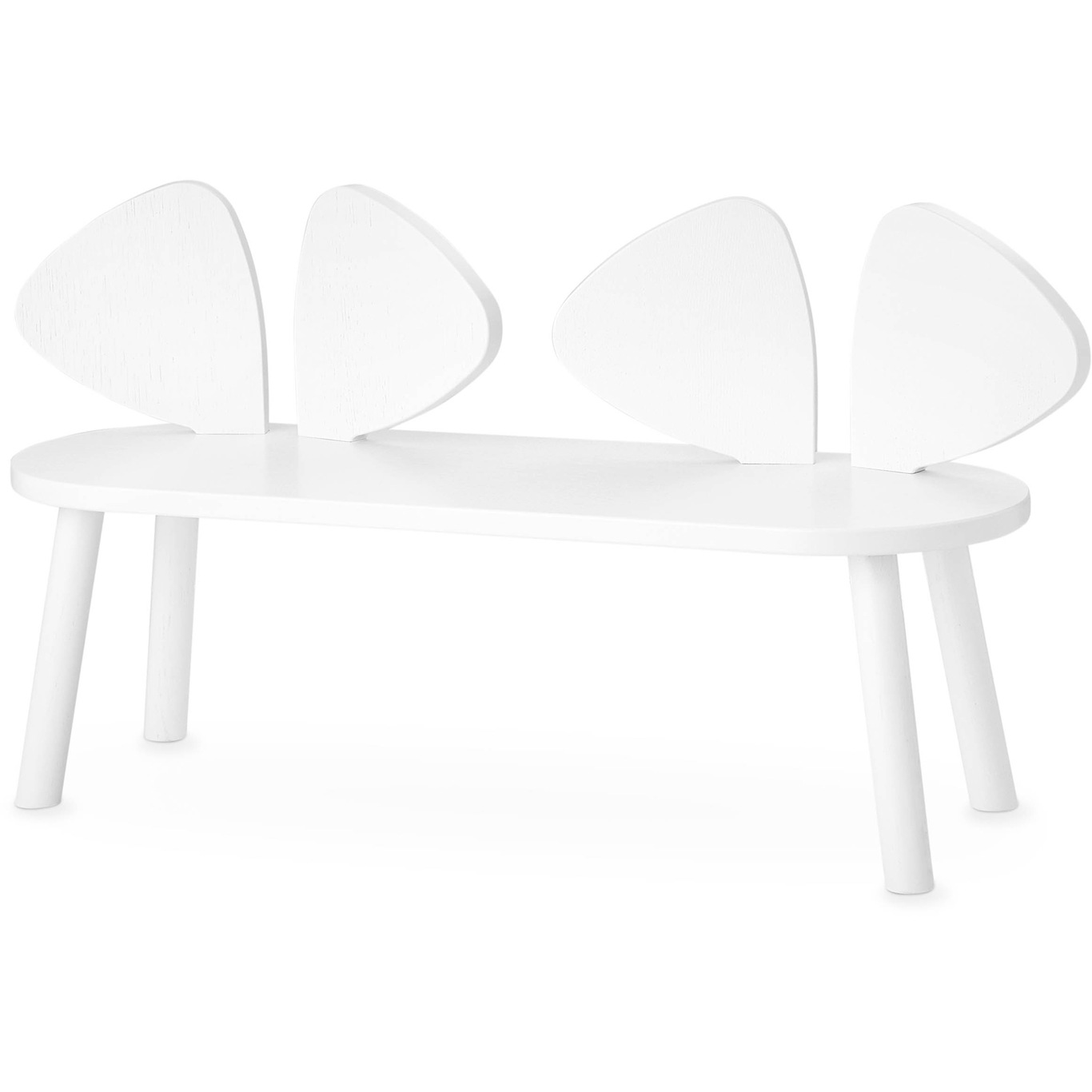 Mouse Bench, White