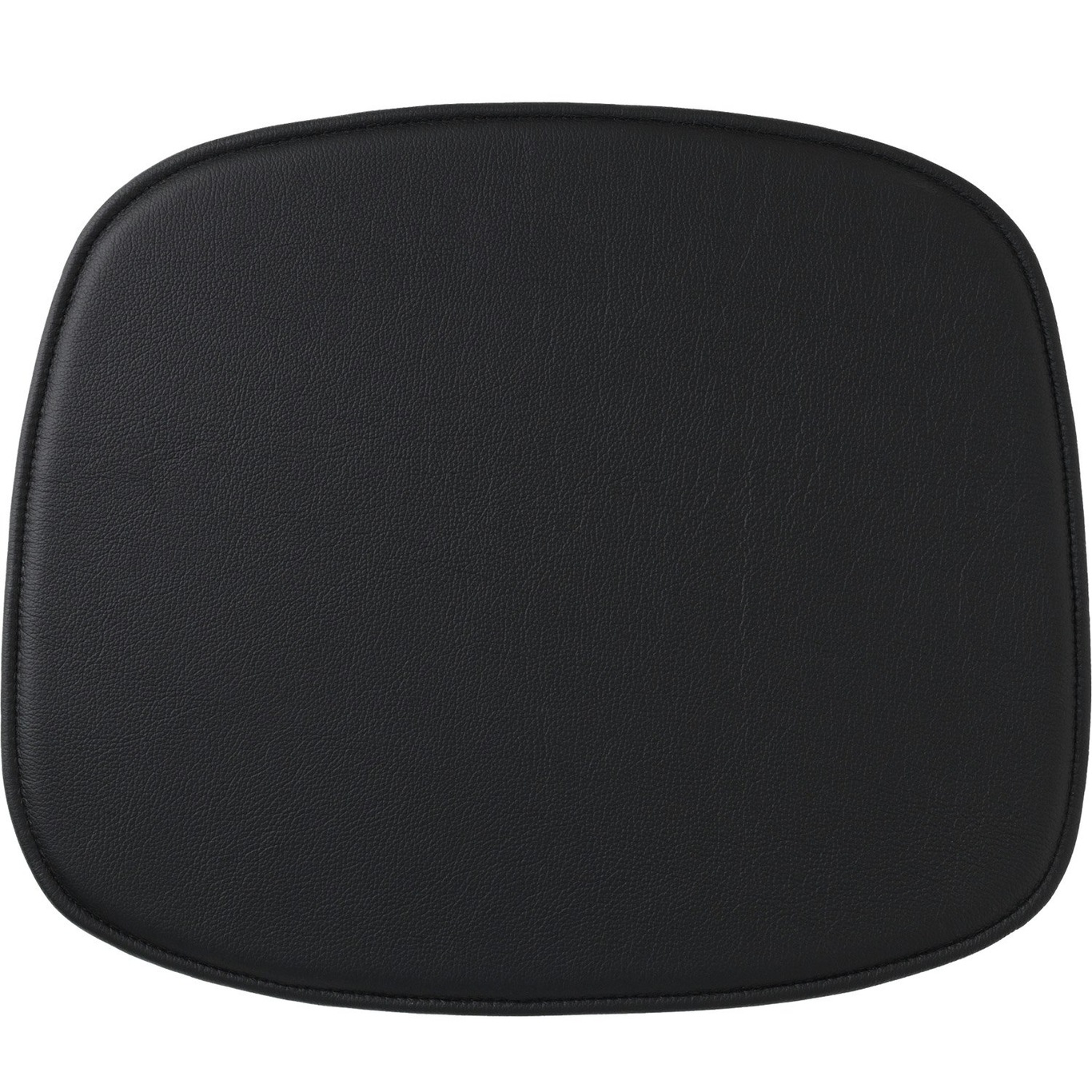 Form Seat Cushion Pude Skum Fremstillet af læder, Fremstillet af læder Black Leather