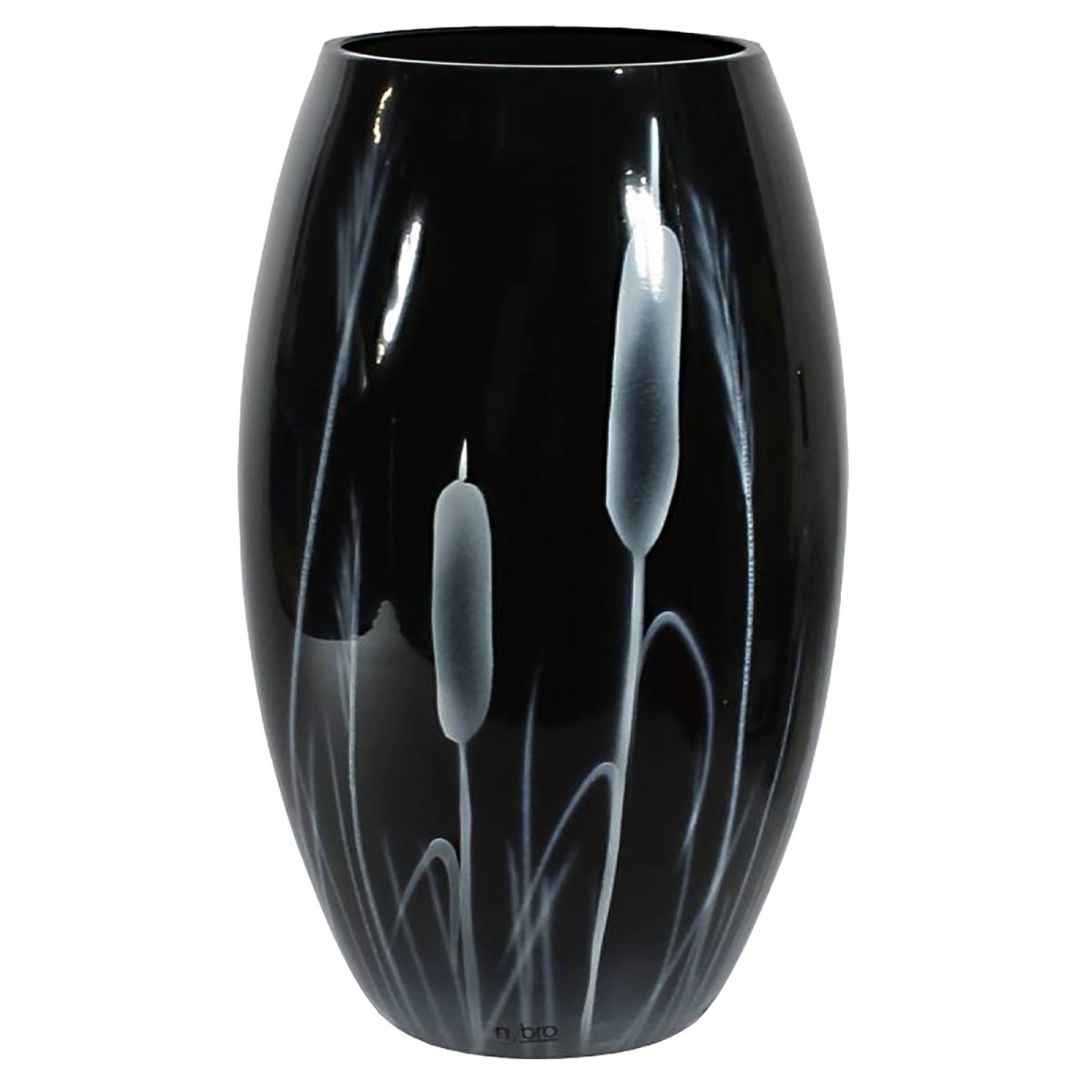Kaveldun Vase 20 cm, Sort