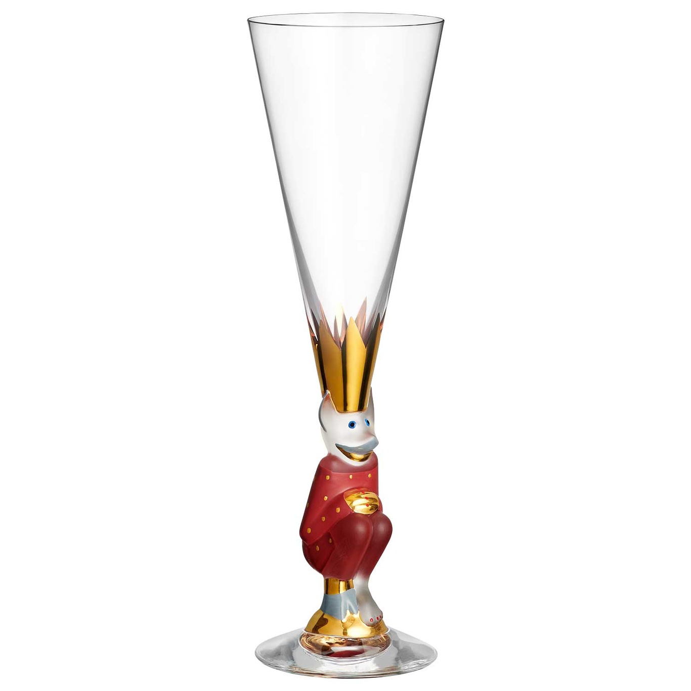 Nobel The Sparkling Devil Champagneglas 19 cl, Rødt