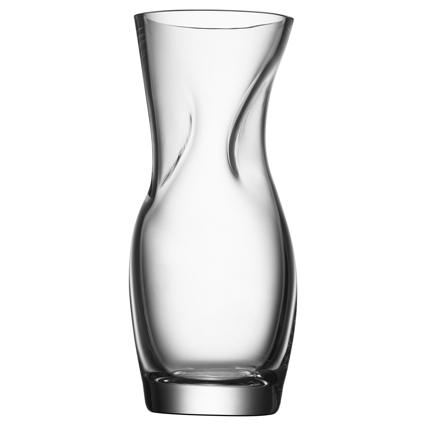 Squeeze Vase 23 cm, Klar