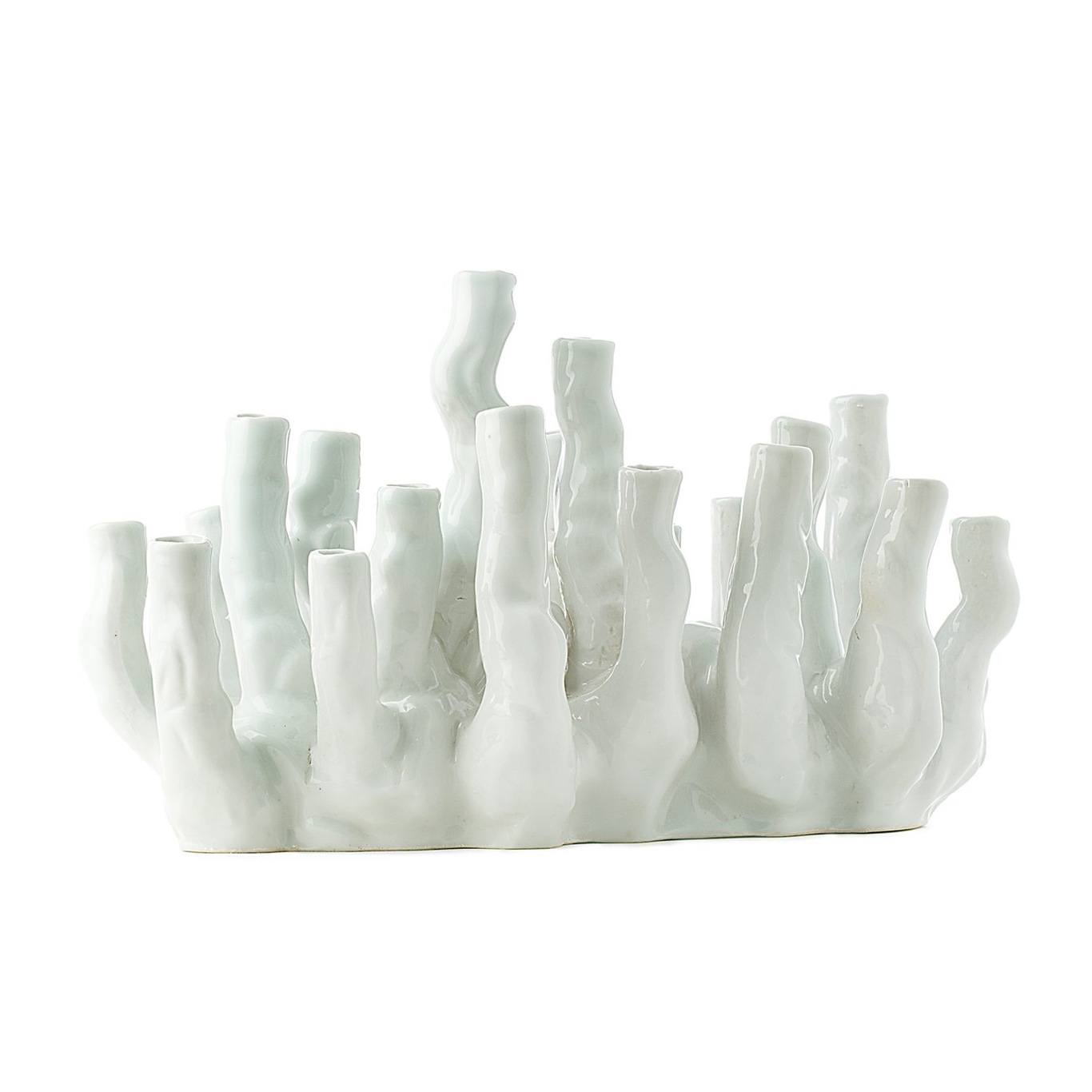 Coralreef vase, Hvid