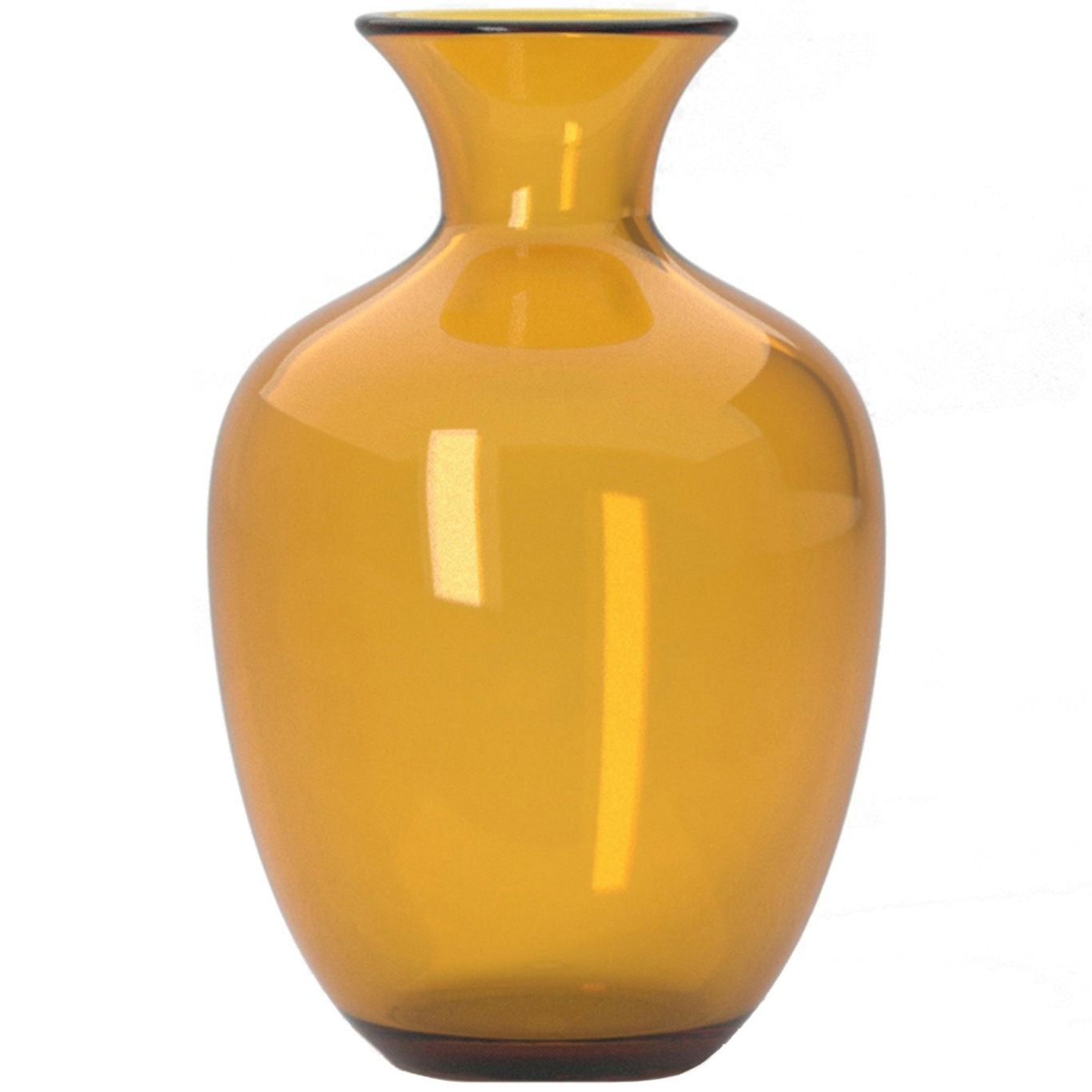 B670 Vase 21 cm, Ravfarvet