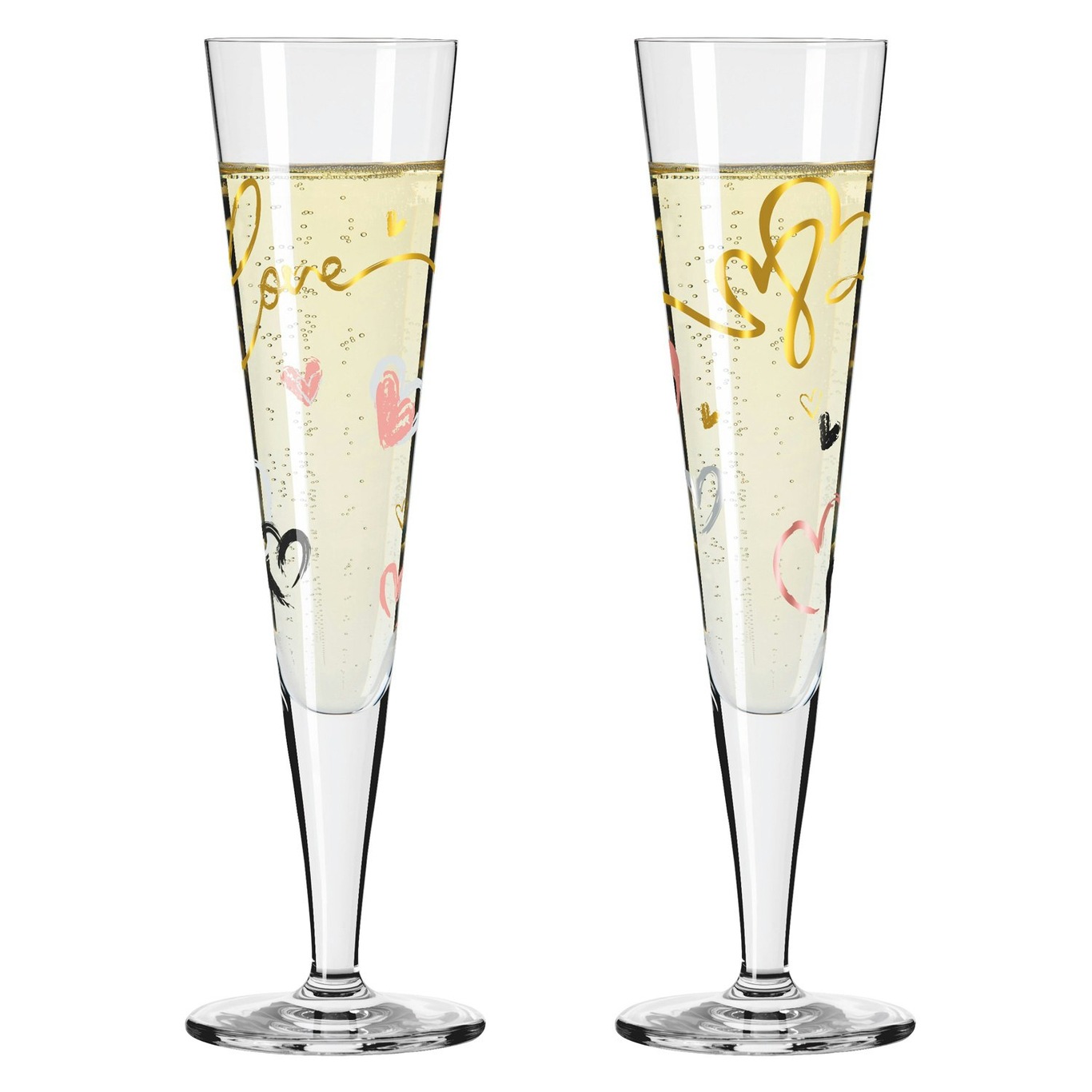 Goldnacht Champagneglas 2-pak, 2023