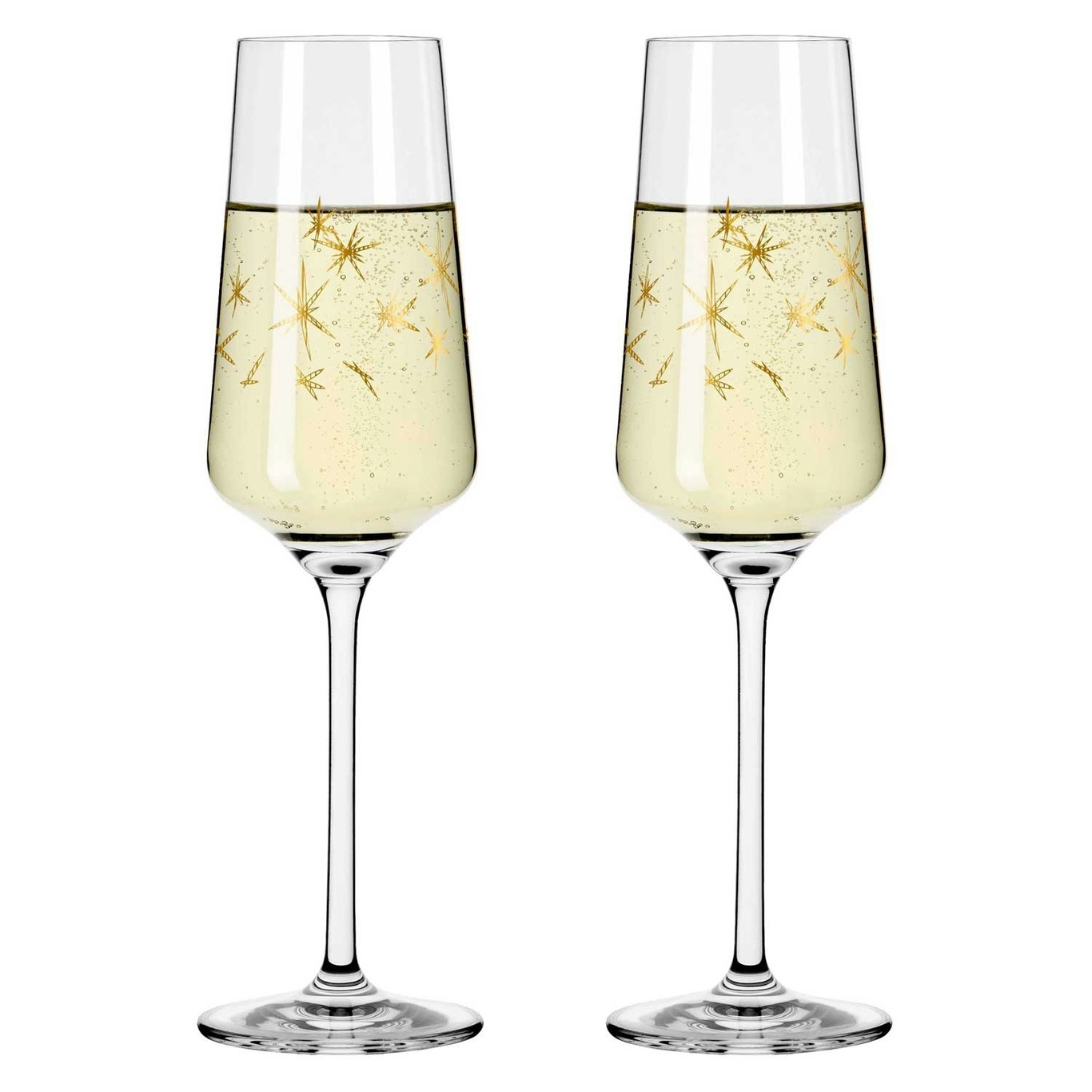 Celebration Deluxe Champagneglas Stars 2-pak, 23 cl