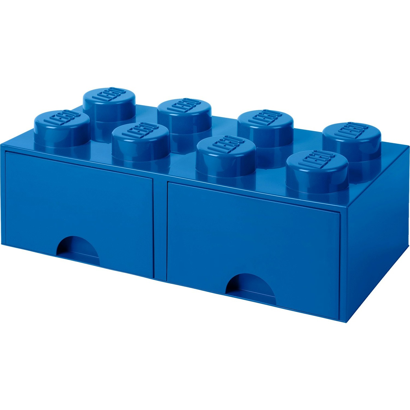 LEGO® Opbevaring med Skuffe 8 Knopper, Blå