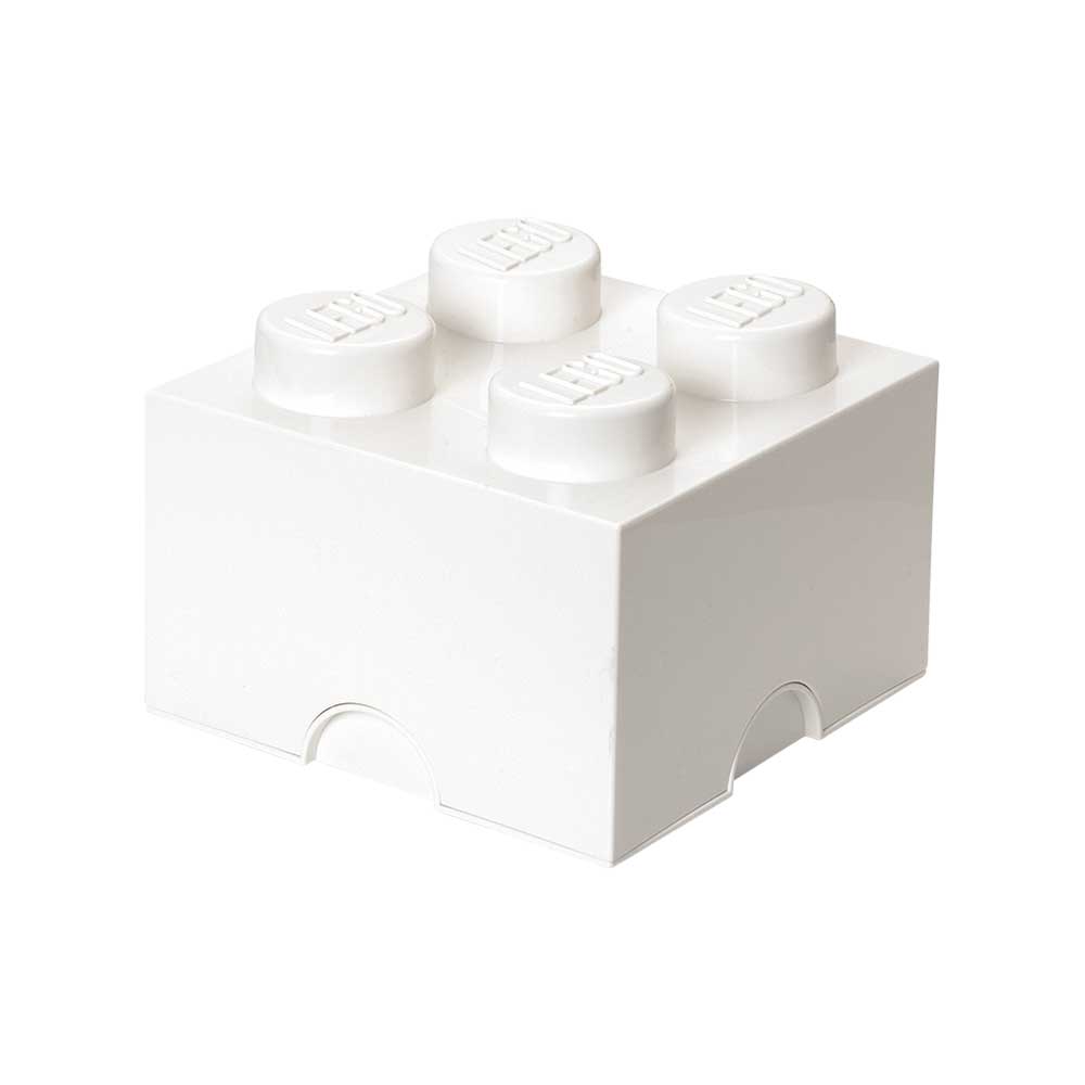LEGO® Opbevaringskasse 8 Knopper, Hvid