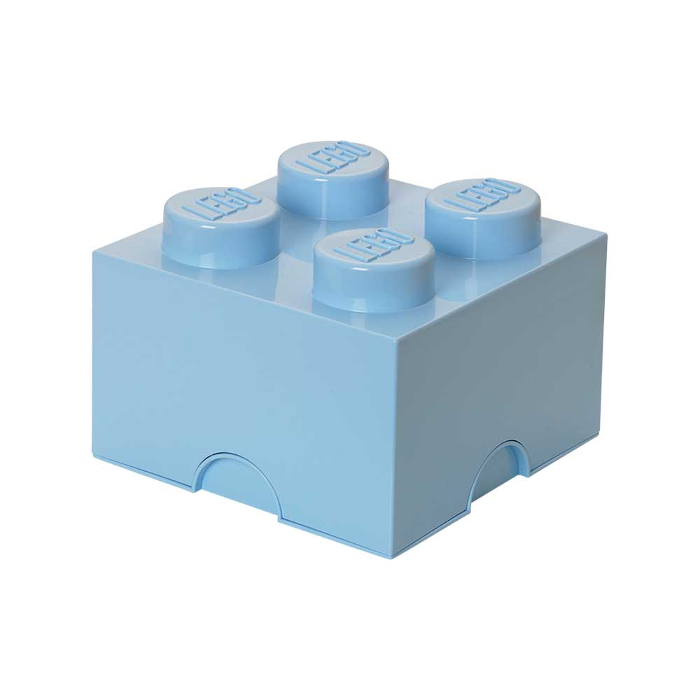LEGO® Opbevaringskasse 8 Knopper, Light Royal Blue
