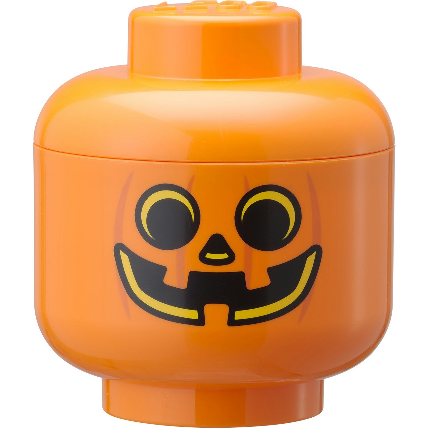LEGO® Opbevaringskasse Hoved Lille, Pumpkin