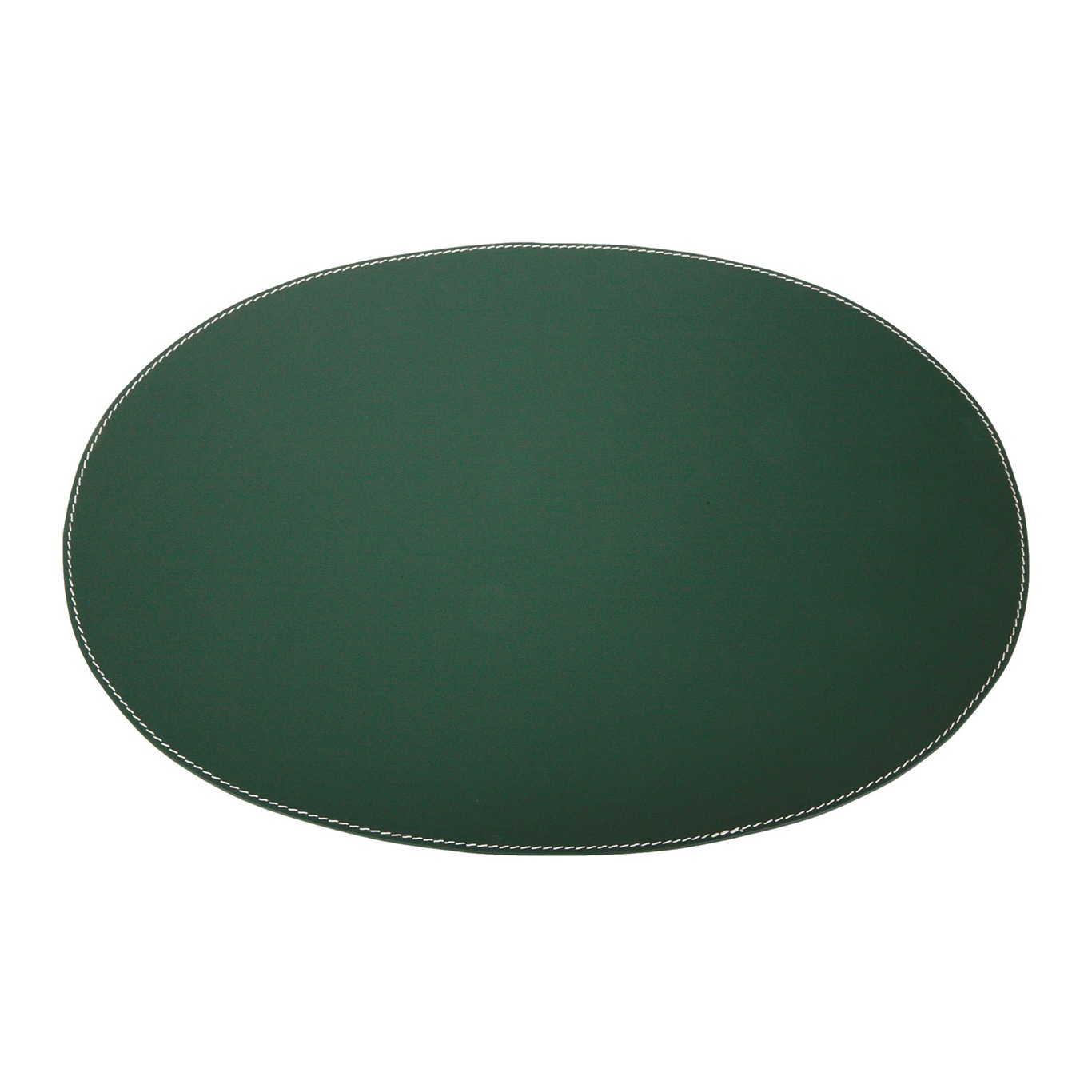 Dækkeserviet Oval 35x48cm, Mørkegrøn