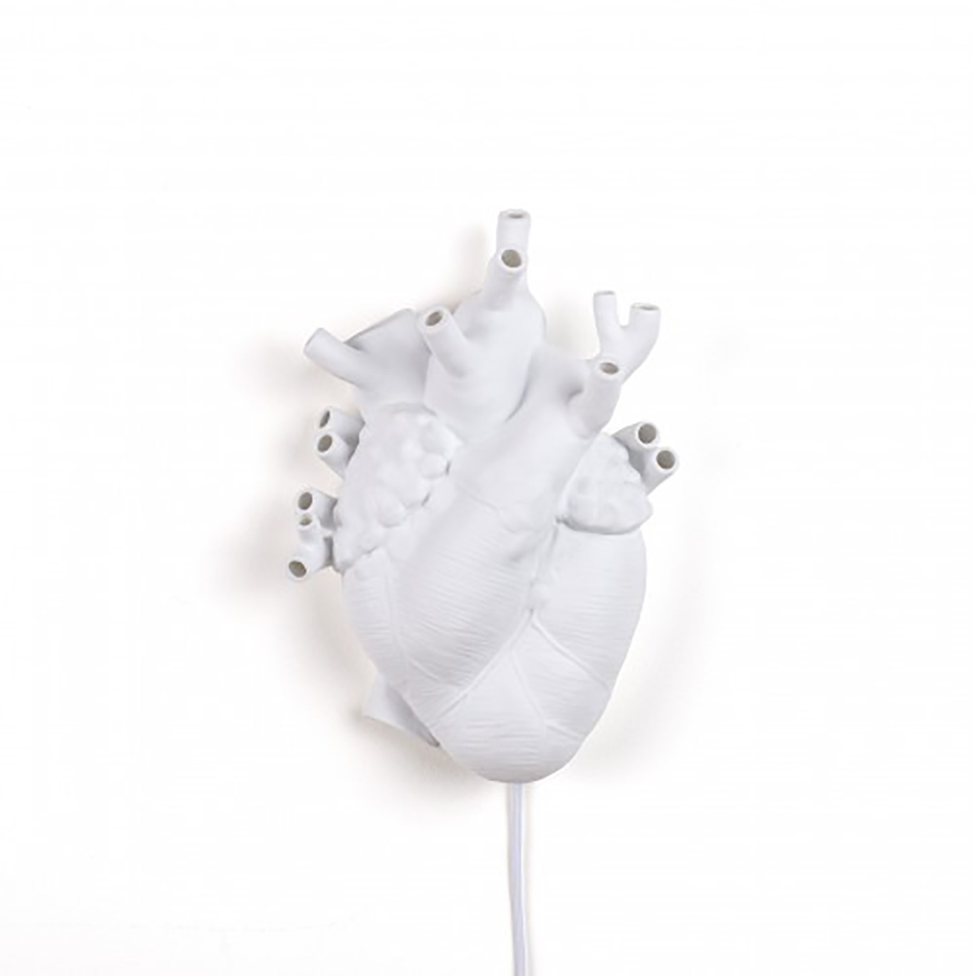 Heart Væglampe, Porcelæn