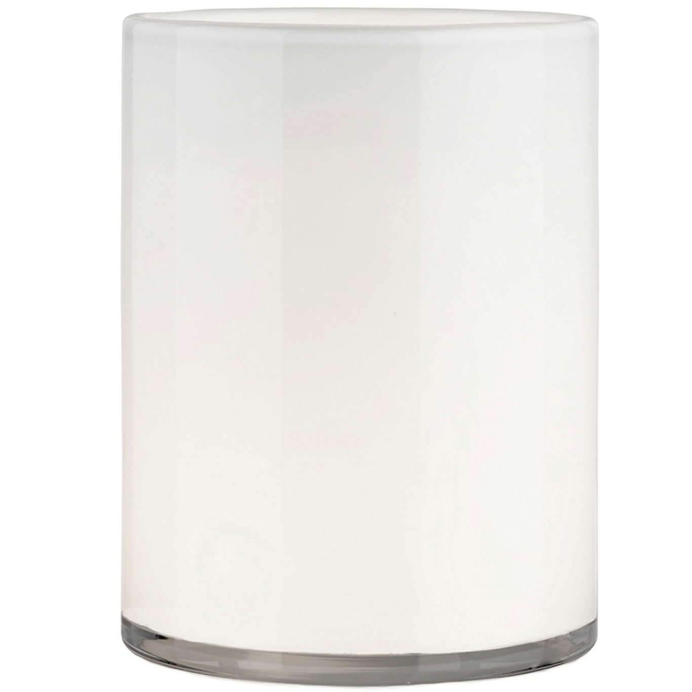 Hurricane Lysestage / Vase 18 cm, Hvid
