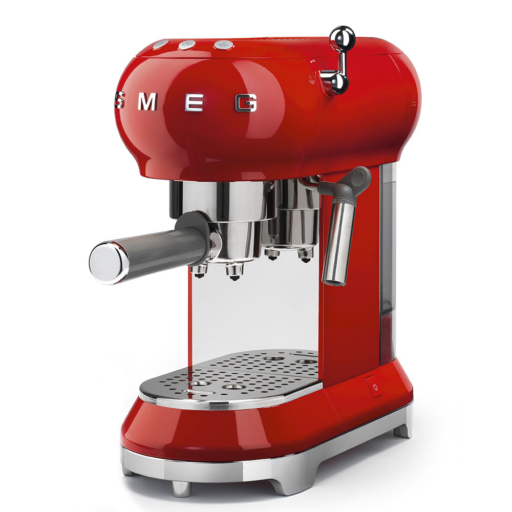 Smeg Espressomaskine, Rød