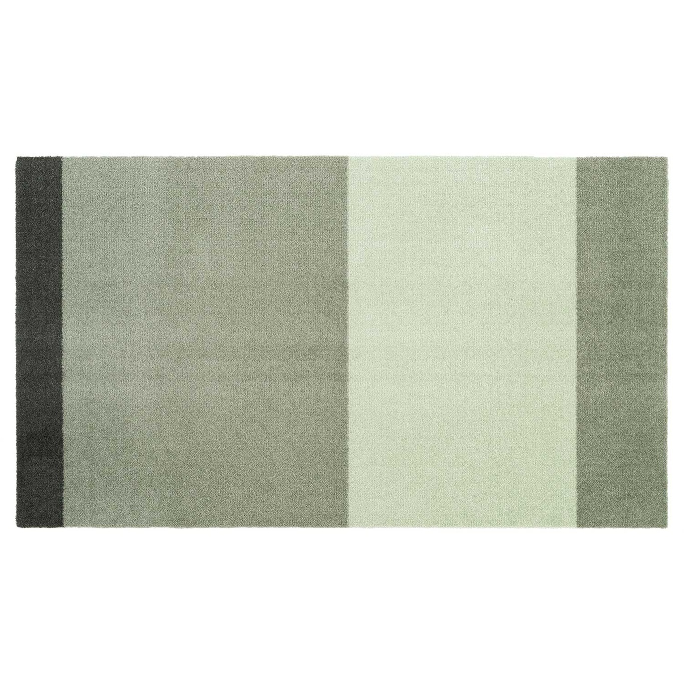 Stripes Tæppe Lysegrønt / Mørkegrønt, 67x120 cm