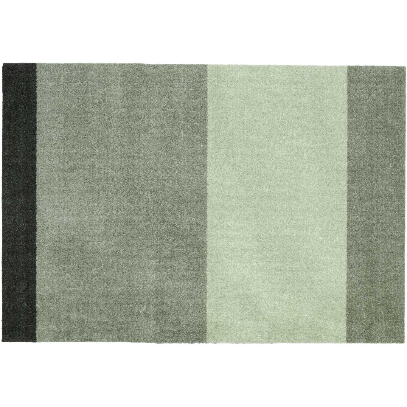 Stripes Tæppe Lysegrønt / Mørkegrønt, 90x130 cm