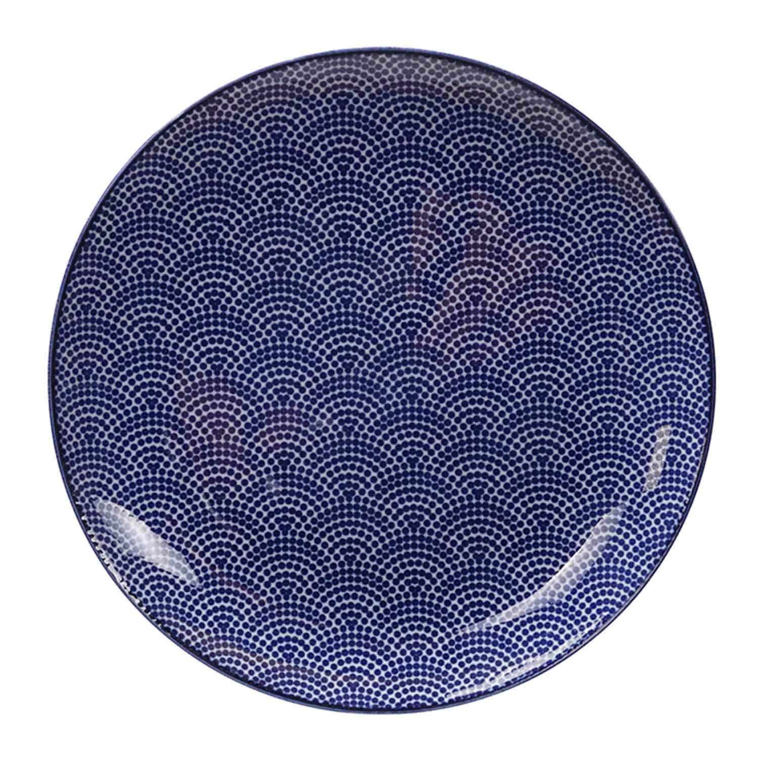 Tokyo Design-Nippon Blue Tallerken 20,6 cm, Dots