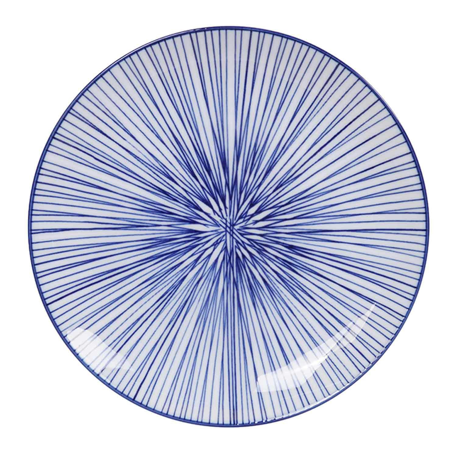 Tokyo Design-Nippon Blue Tallerken 25,7 cm, Lines