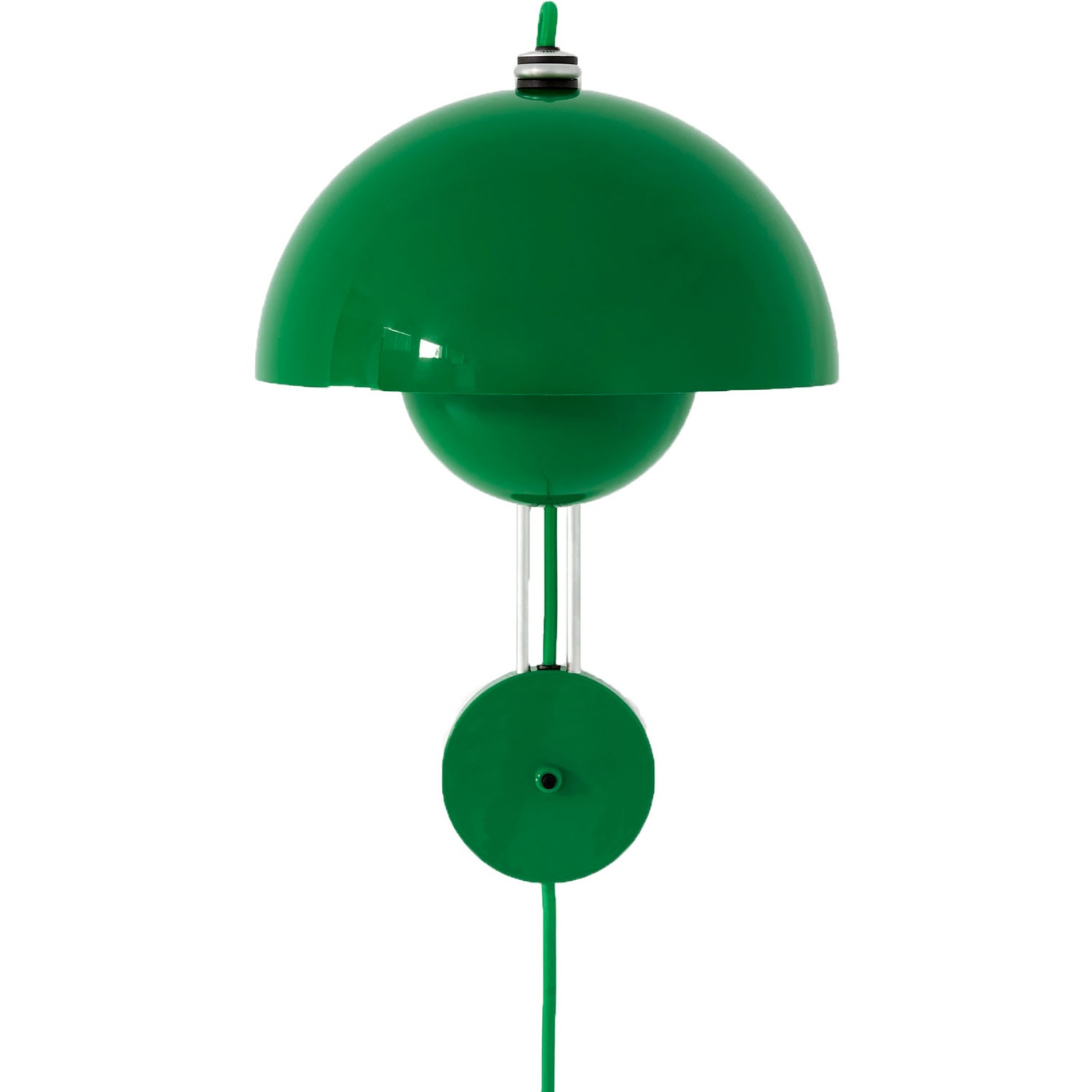 Flowerpot VP8 Væglampe, Signalgrøn