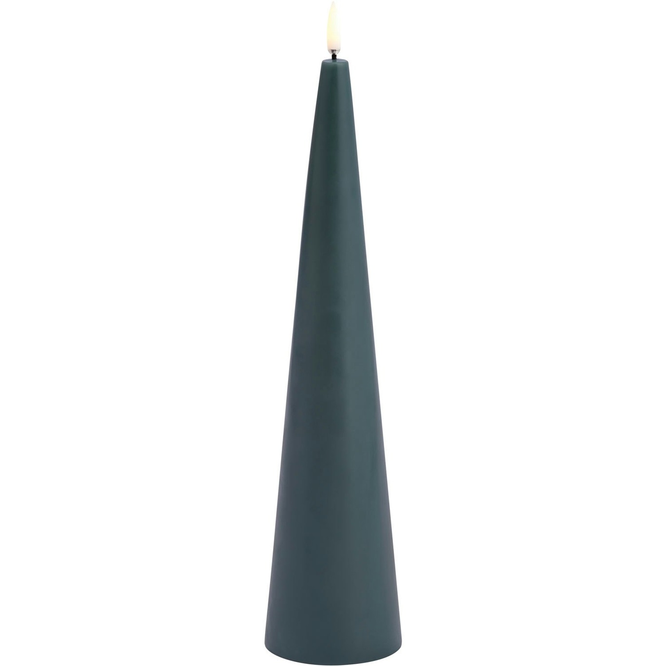 Cone Led-Lys Fyrretræsgrønt, 6,8x30 cm