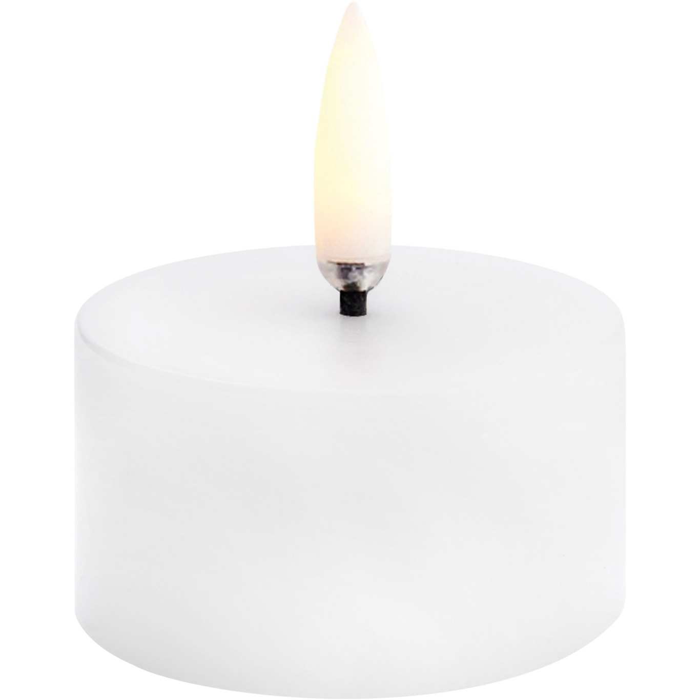 LED Mini Bloklys Nordic White, 5x2,8 cm