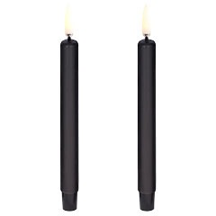 LED Mini Kertelys Plain Black, 1,3 x 13,8 cm