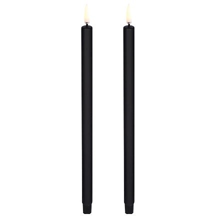 LED Mini Kertelys Plain Black, 1,3 x 25 cm