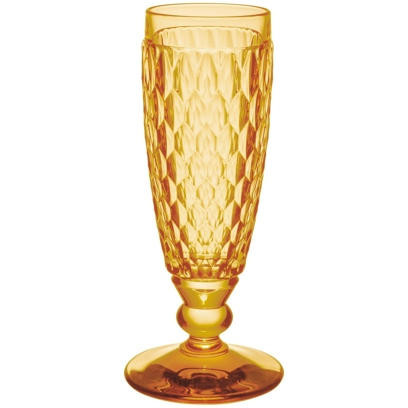 Boston Coloured Champagneglas 12 cl, Saffron