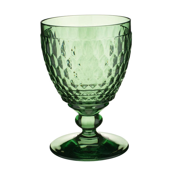 Boston Coloured Vandglas 35 cl, Grønt