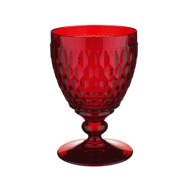 Boston Coloured Rødvinsglas 20 cl, Rødt
