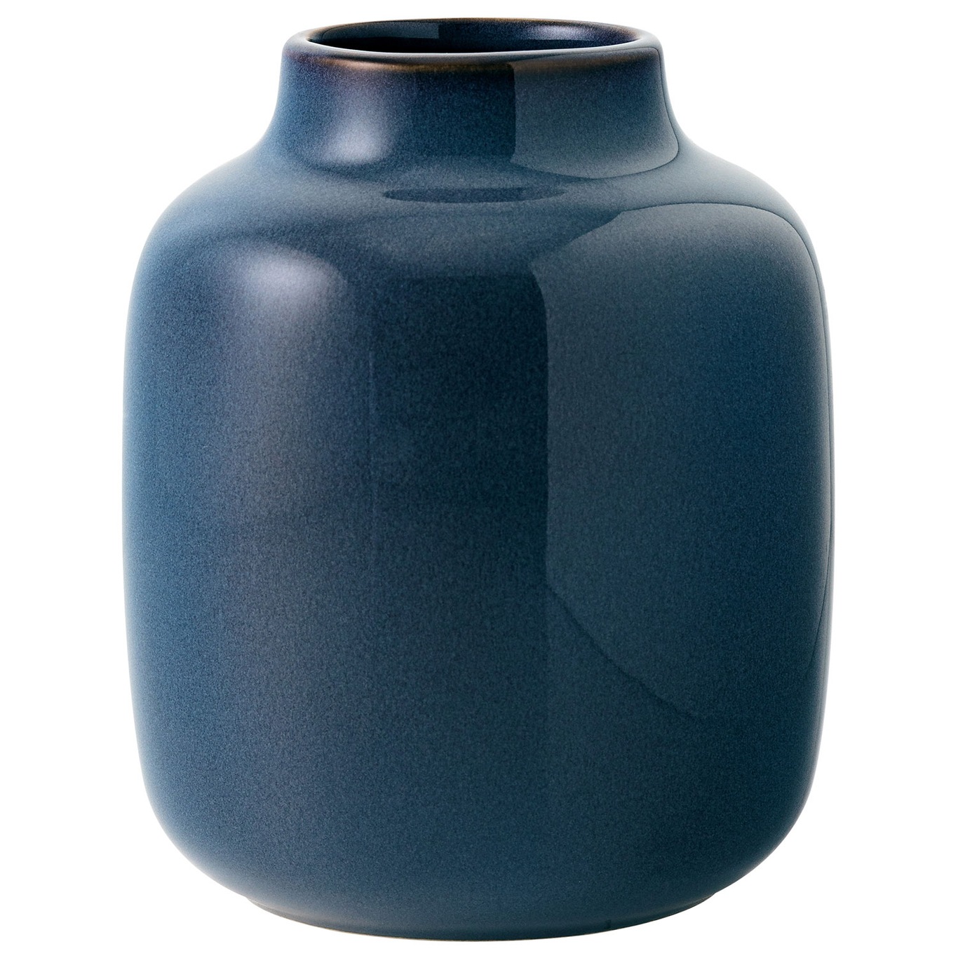 Lave Home Vase Blå, 12,5x15,5 cm