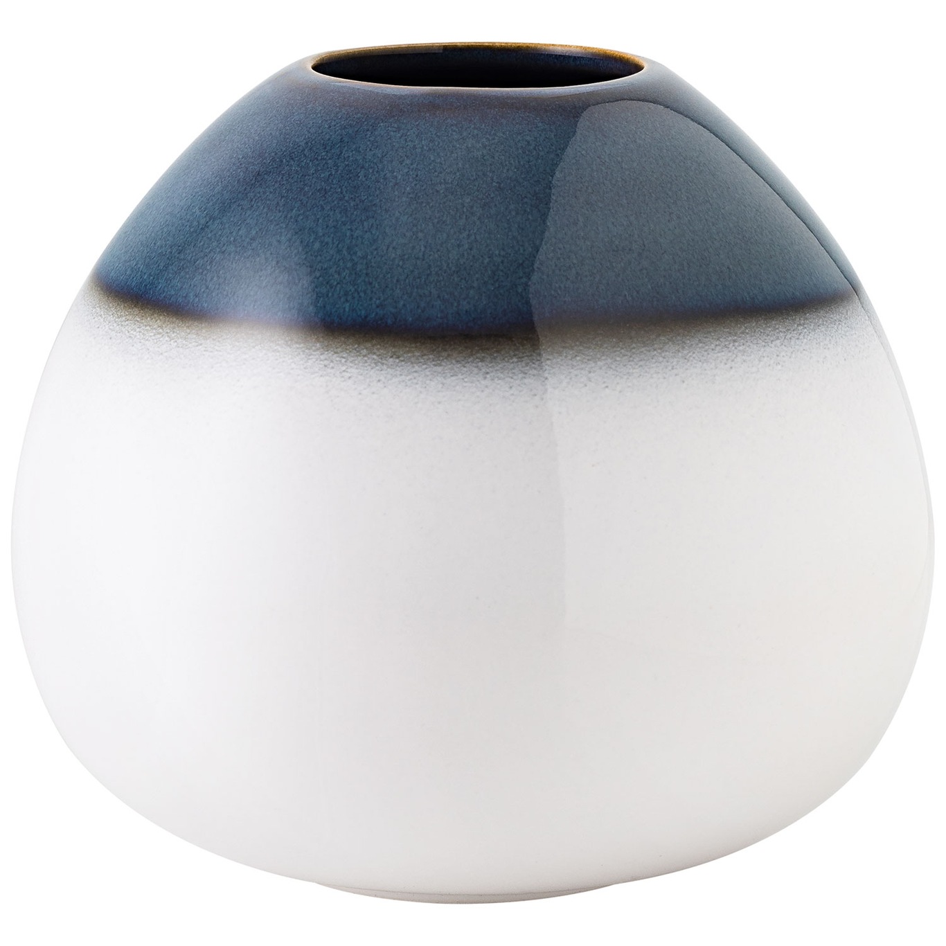 Lave Home Vase Blå, 14,5x13 cm