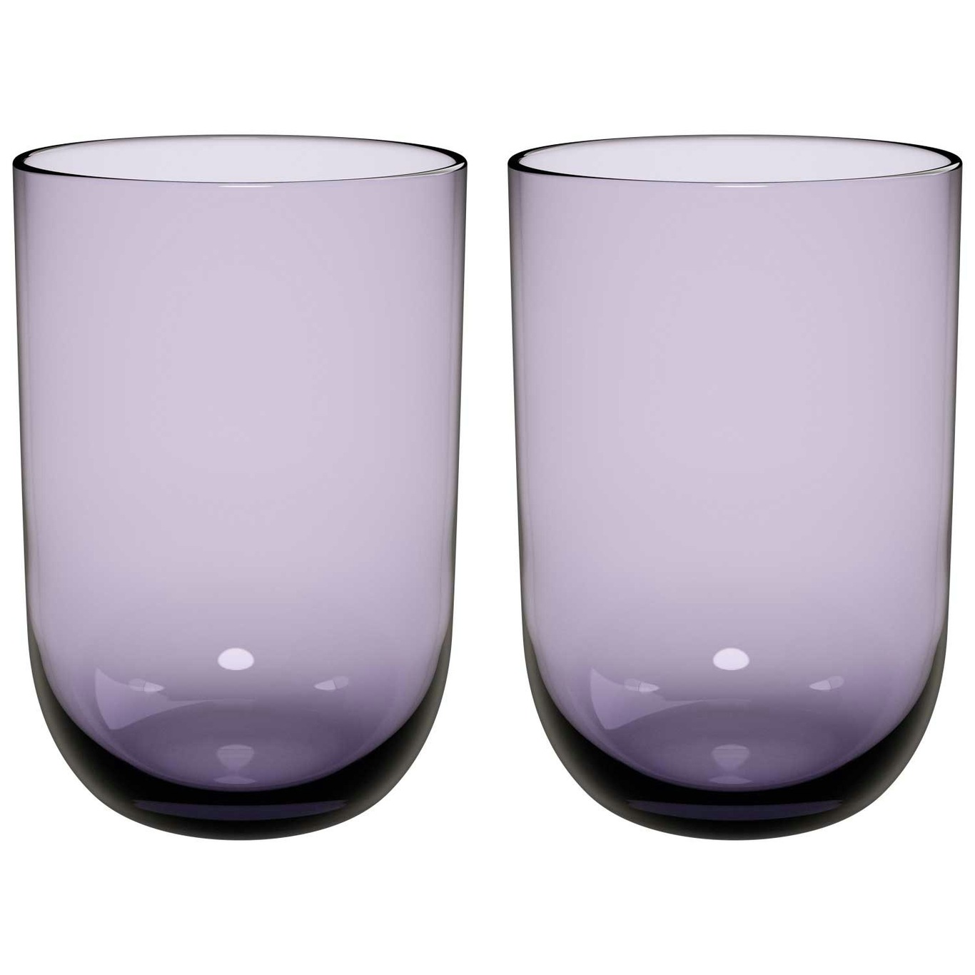 Like Longdrink Glas 2-pak, Lavendel