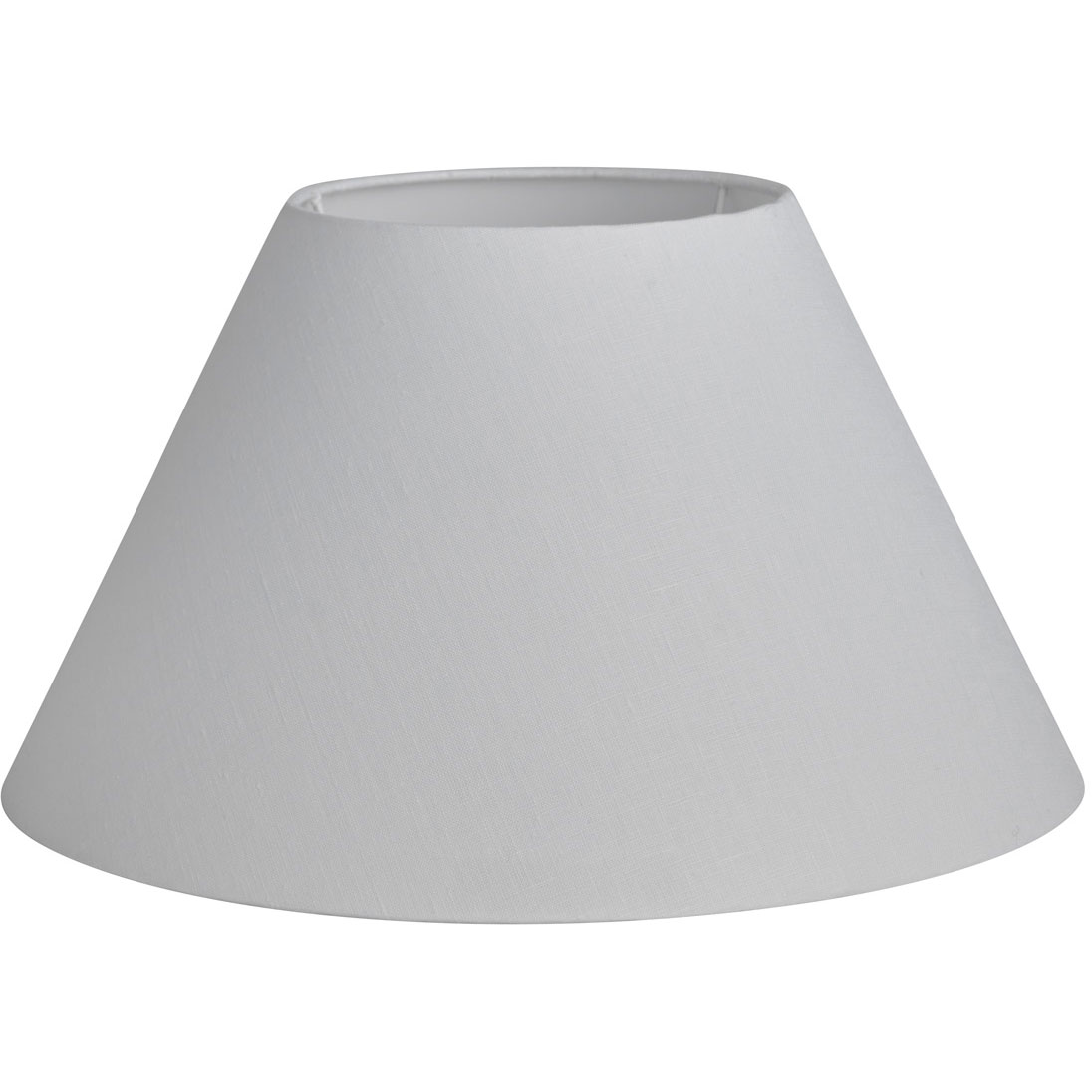 Basic Wide Lampeskærm 350 mm, Hvid