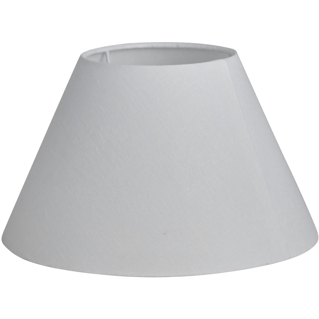 Basic Wide Lampeskærm 250 mm, Hvid