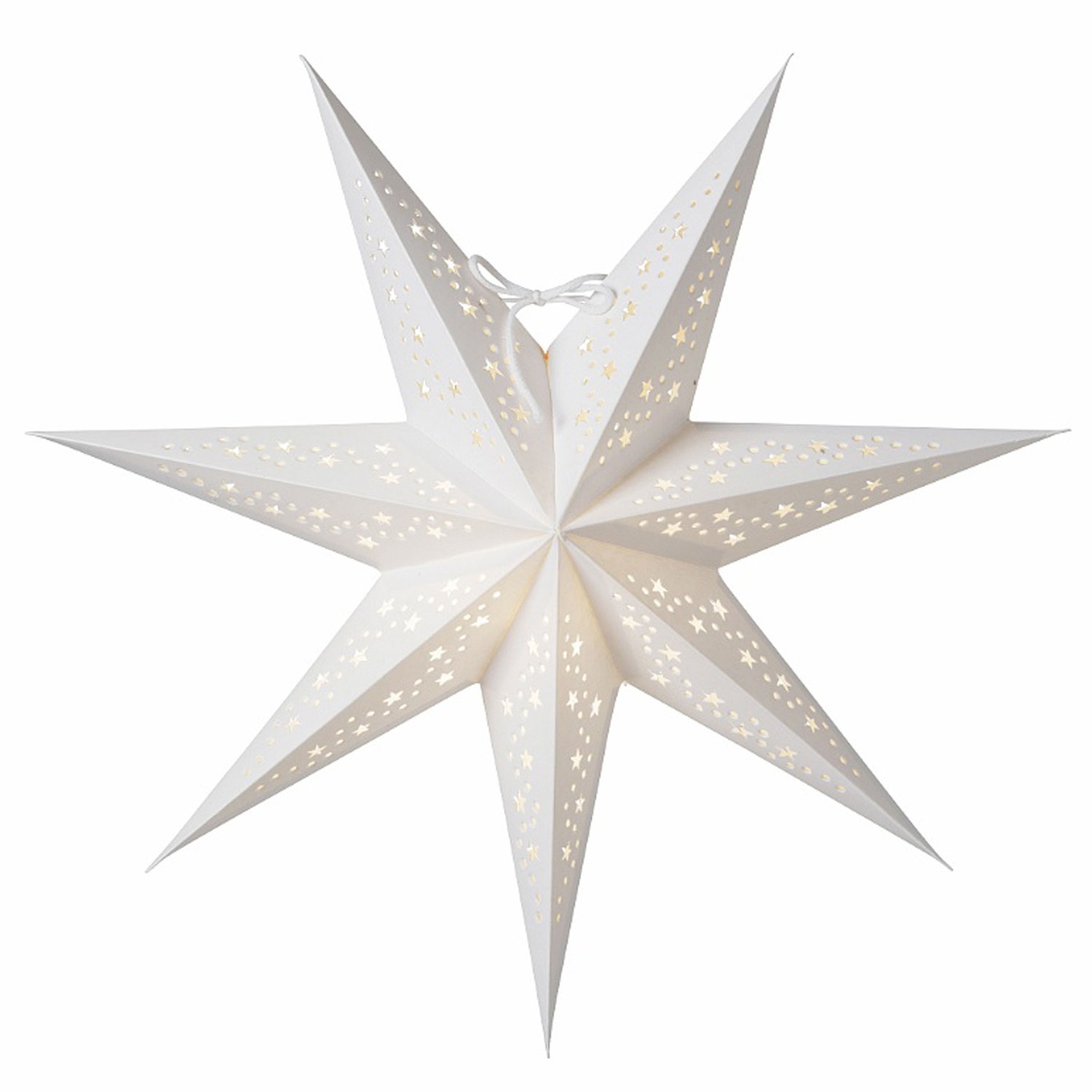 Vintergatan Julestjerne Hvid, 44 cm