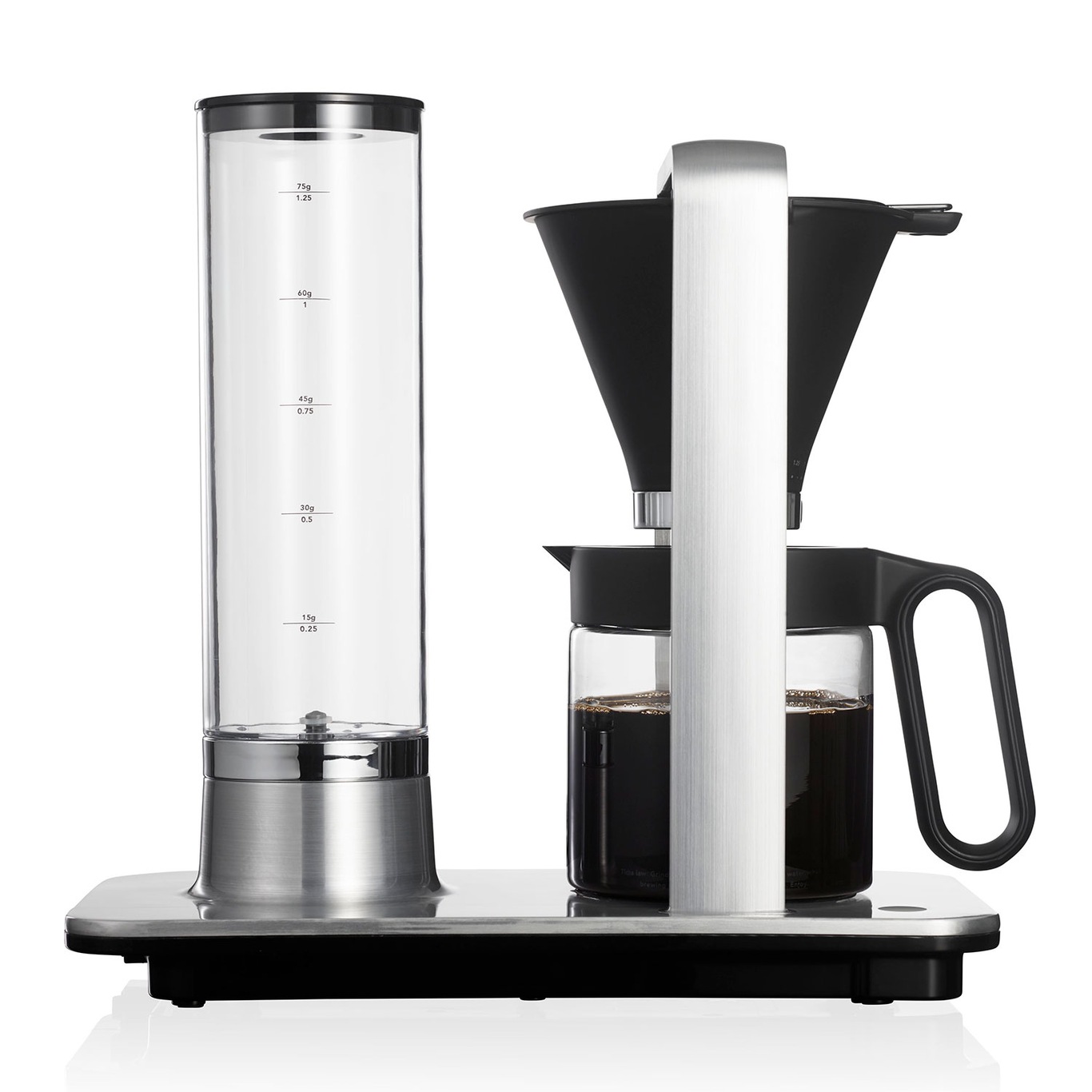 Svart Presisjon Kaffemaskine WSP-2A, Silver
