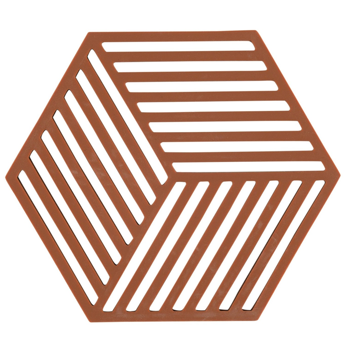 Hexagon Trivet Bordskåner Terrakotta