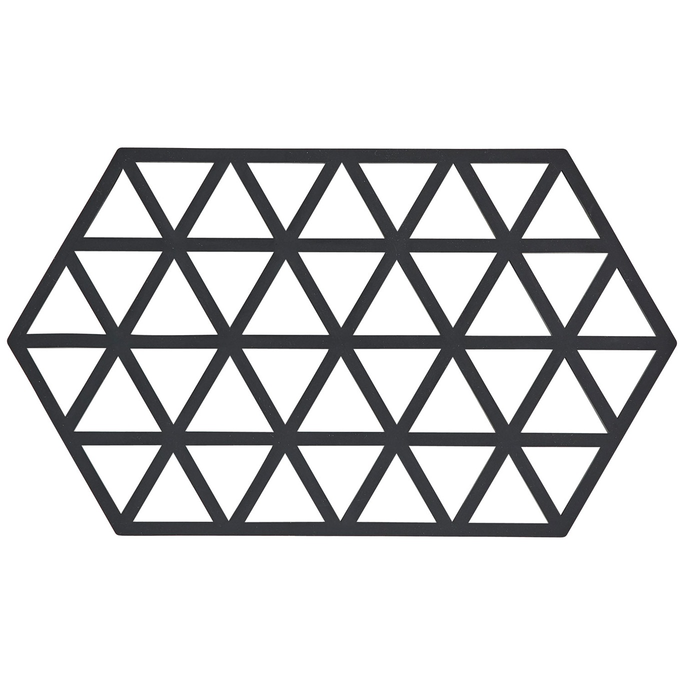 Triangles bordskåner L, sort